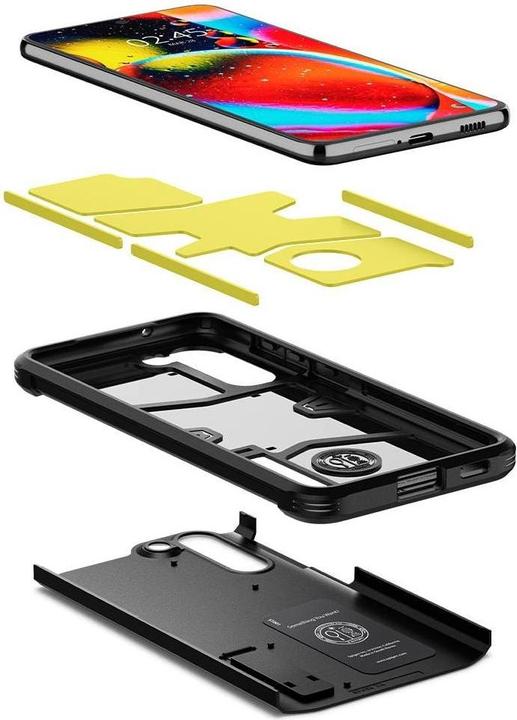 Actual product image Spigen Tough Armor (Samsung Galaxy S21 FE)