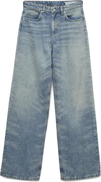 Immagine prodotto Vero Moda VMTESSA Hohe Taille Weiter Beinschnitt Jeans Weit geschnitten (W27/L32)