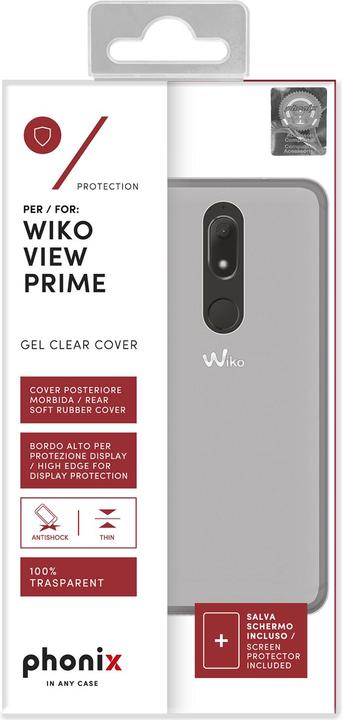 Produktbild Phonix Mobile Gel Clear Cover (Wiko View Prime)