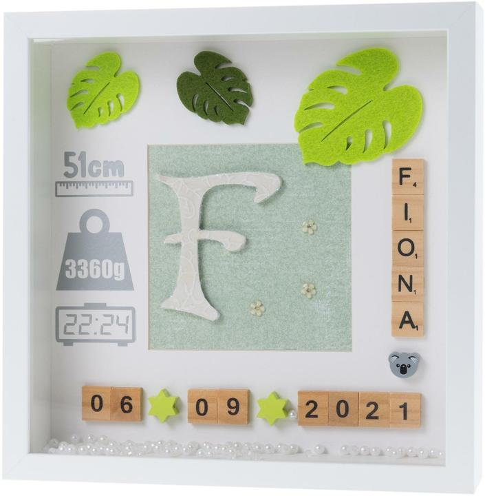 Immagine prodotto Cocon Cornice 25 x 25 cm, bianca (14 x 14 cm, 25 x 25 cm)