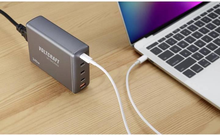 Produktbild Voltcraft UC-5ACX002 USB-Ladestation 240 W Innenbereich Ausgangsstrom (max.) 5 A (240 W)