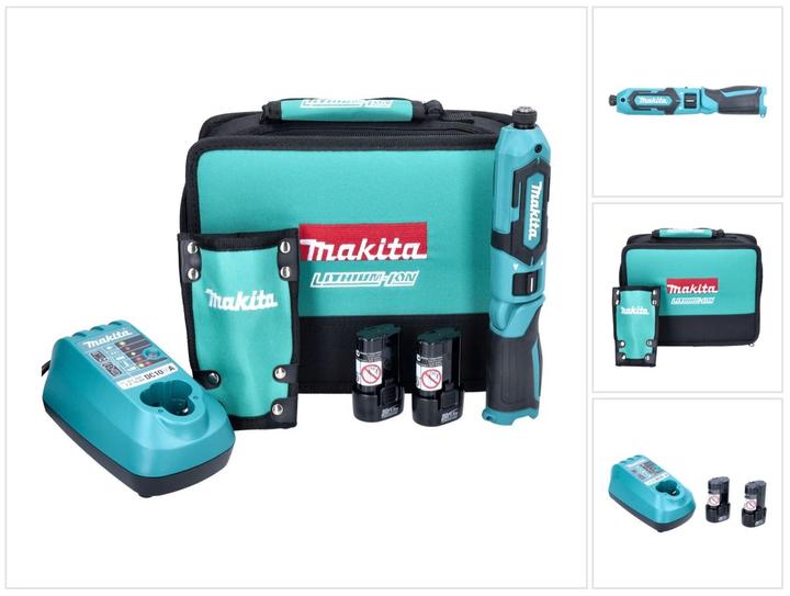 Actual product image Makita TD 022 DSE cordless impact screwdriver with articulated blade (Rechargeable battery operated)