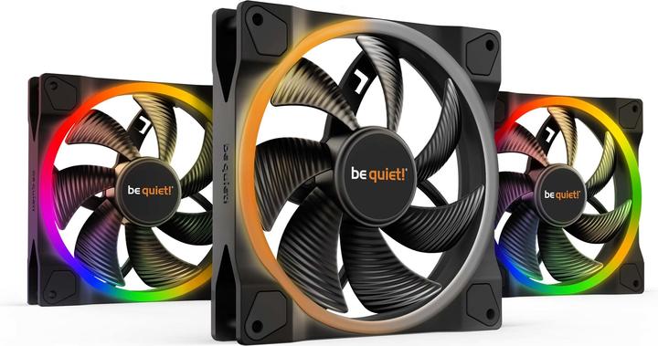 Actual product image be quiet! Light Wings (140 mm, 3 x)