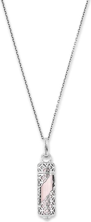 Image du produit Engelsrufer Collier Healing Stone Quartz rose (Argent 925, 60 cm)