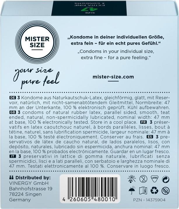 Produktbild Mister Size 47 (36 Stk.)