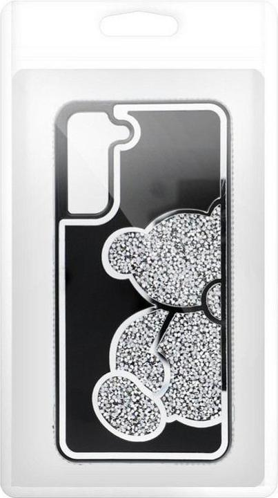 Actual product image OEM Back panel cover TEDDY BEAR Case for SAMSUNG A16 5G silver