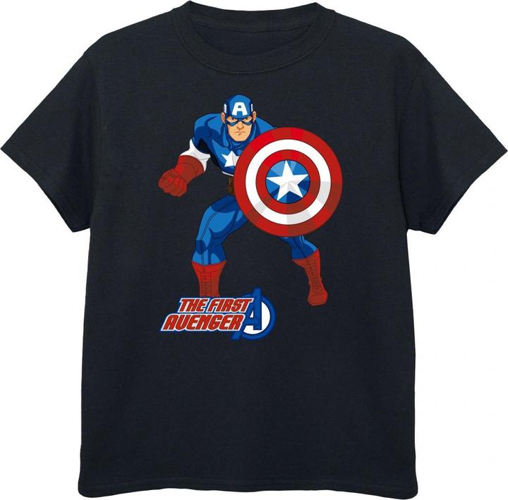 Image du produit Captain America Boys The First Avenger T-shirt (128)