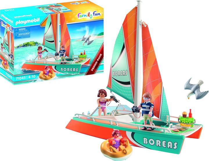 Produktbild Playmobil Katamaran (71043, Playmobil Family Fun)