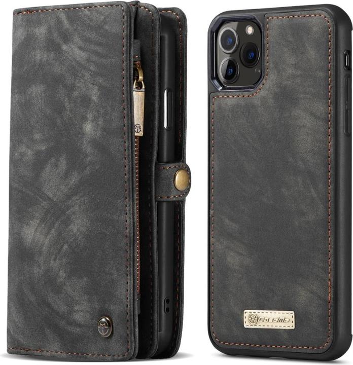 Produktbild Caseme Apple iPhone 11 Pro Max Echtleder Portemonnaie Karten Hülle (Apple iPhone 11 Pro Max)