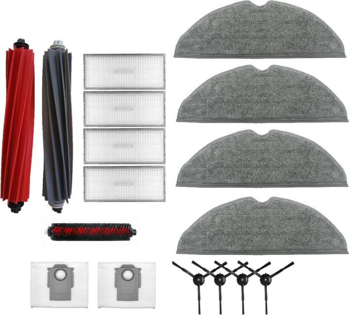 Roboparts Zubehör-Set für Roborock S8 Pro Ultra
