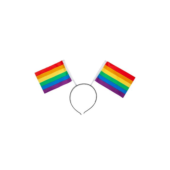 Immagine prodotto Wicked Costumes 2 bandiere arcobaleno su un cerchietto