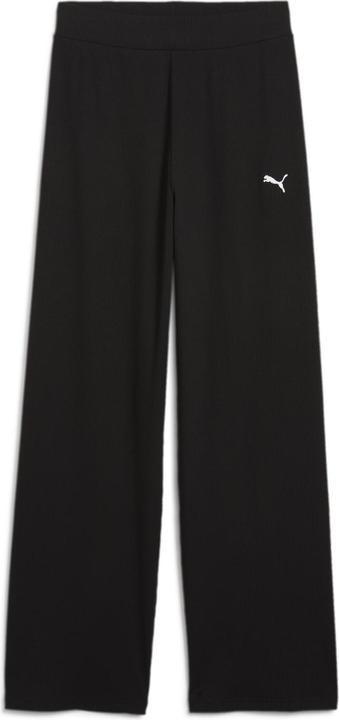 Puma ESS ELEVATED High-Waist Straight Leg Rib Pant