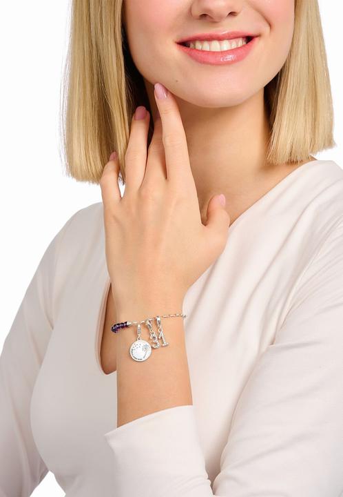 Image du produit Thomas Sabo Charm pendentif chiffre 7 avec pierres blanches argent (Argent 925)