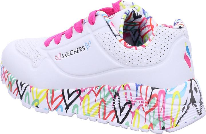Actual product image Skechers Uno Lite Lovely Luv Girls Sneaker (32)