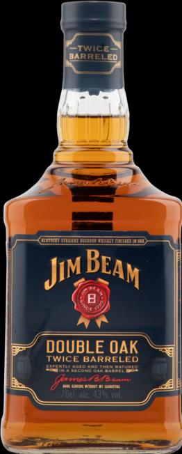 Produktbild Jim Beam Double Oak (Bourbon, 1 x 70 cl)