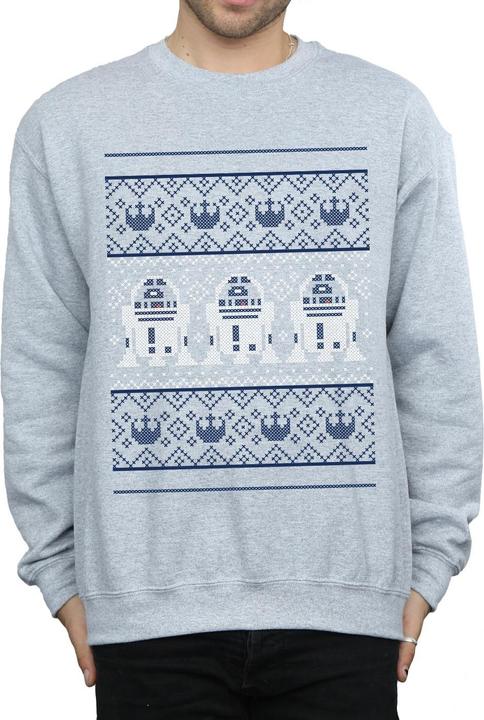Produktbild Star Wars Christmas R2D2 Fair Isle Sweatshirt (XL)
