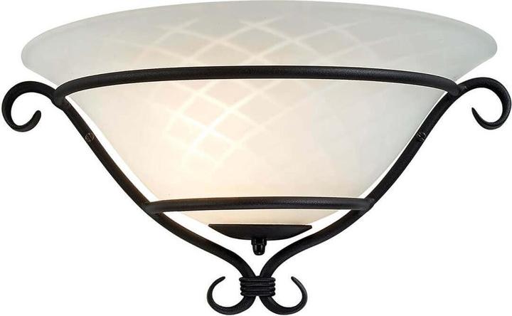 Actual product image Elstead Lighting Torchiere wall light E27 black, Made in UK (E27)