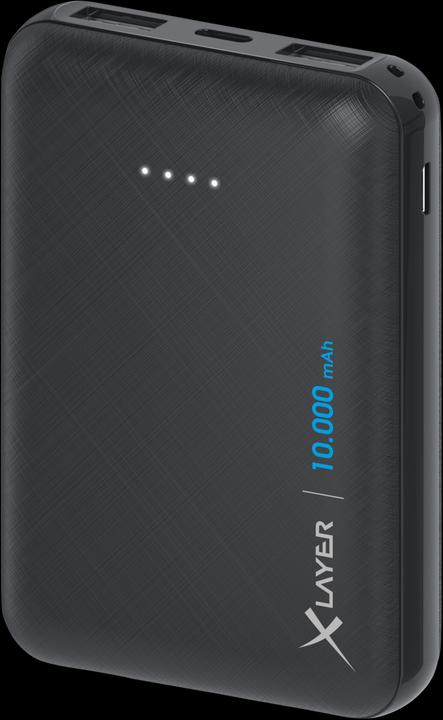 Xlayer Micro Zwart (10000 mAh, 37 W, 37 Wh)