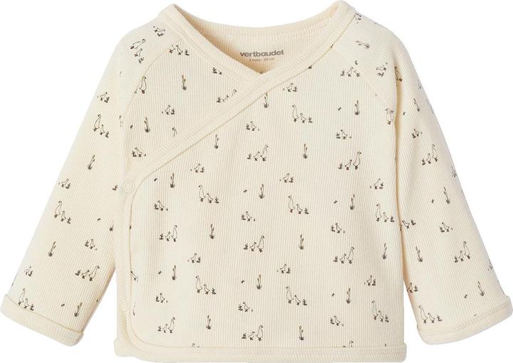 Produktbild Vertbaudet Bio-Kollektion: Baby Geschenk-Set: Jacke, Hose, Mütze & Halstuch mit Gänsen (68)