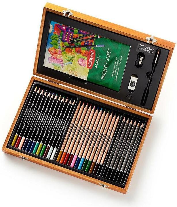 Immagine prodotto Derwent Valigetta di pittura Academy (Multicolore, 35 x)