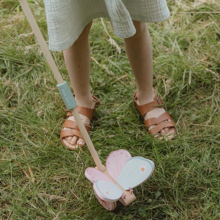 Image du produit Little Dutch Animal à pousser Papillon Fairy Garden Bois FSC