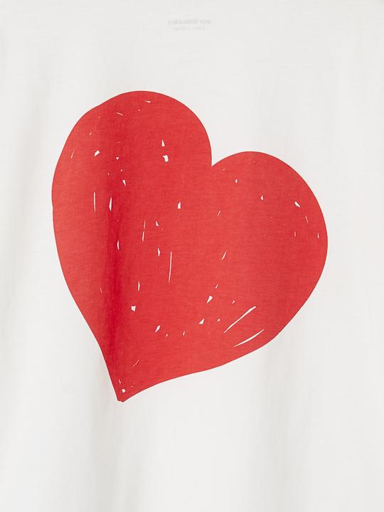 Actual product image Vertbaudet Bedrucktes Mädchen T-Shirt, leichte Oversized-Form (140)