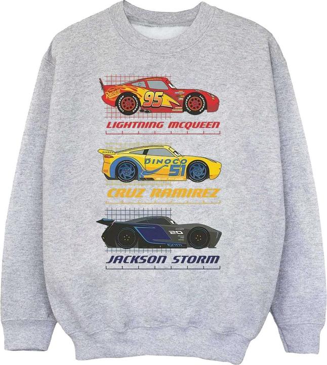 Cars Racer Profile Sweatshirt Jungen