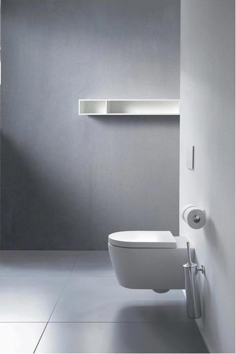 Immagine prodotto Duravit WC sospeso ME by Starck a basso profilo con bordo a spruzzo aperto Risparmio idrico bianco