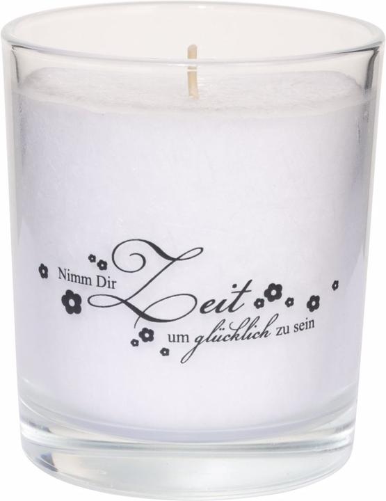 Actual product image Herzog Kerzen Candle in glass Take your time, 11 x 9.5 cm (1 pcs.)