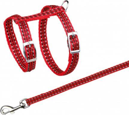 Actual product image Trixie Cat harness w. leash (23, 24, 25, 27, 28, 29, 30, 31, 32, 33, 34, 35, 36, 37, 38, 39, 40, 41, 42, Cat)