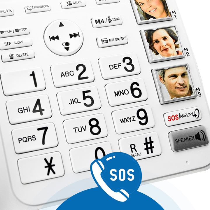 Immagine prodotto Geemarc Telefono per anziani con cavo CL595