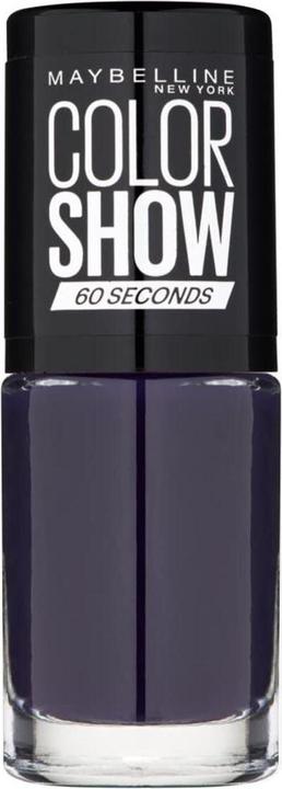 Produktbild Maybelline New York Maybelline Color Show 60 Seconds Nail Polish Nr. 330 Manhattan Midnight 7 ml
