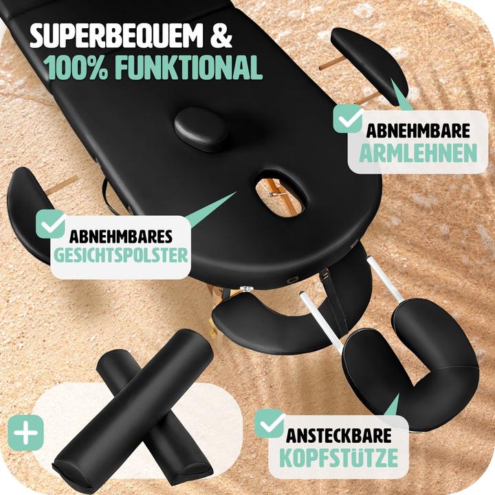 Produktbild tectake Massageliege oval