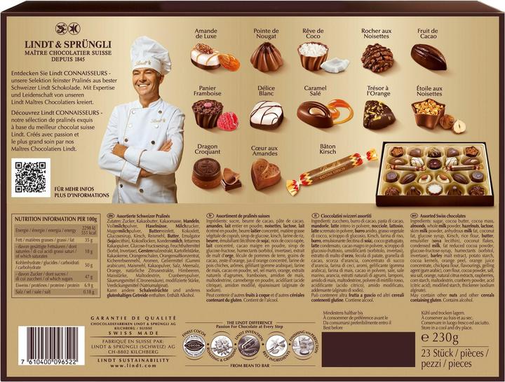 Produktbild Lindt Connaisseurs Pralinés Assortiert (230 g)