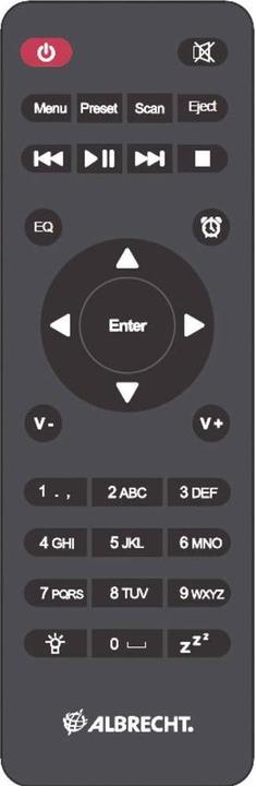 Actual product image Albrecht DR 690 CD (Web radio, DAB+, Bluetooth, Wi-Fi)