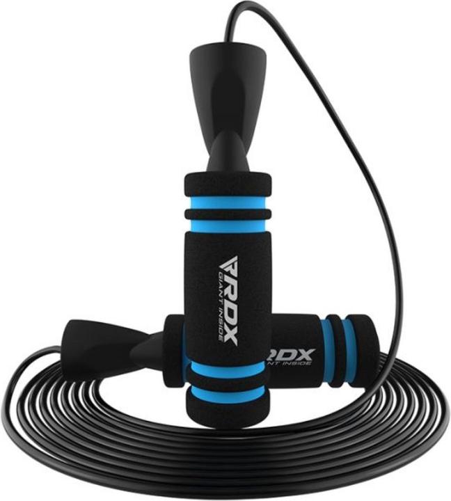 Actual product image Rdx Skipping Rope With Weight X2 Blue-10.3Ft (15763) (304 cm)