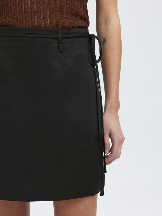 Produktbild Selected Femme Leinenmix Wickelrock (36)