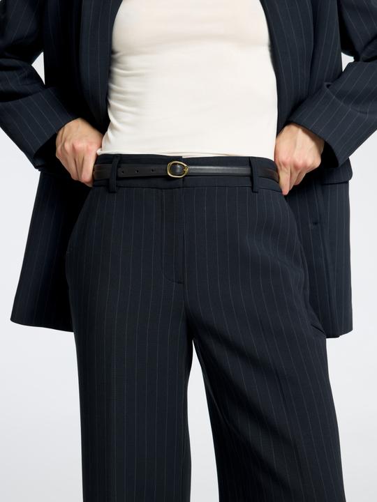 Immagine prodotto Selected Femme Pantaloni gessati a gamba larga (40)