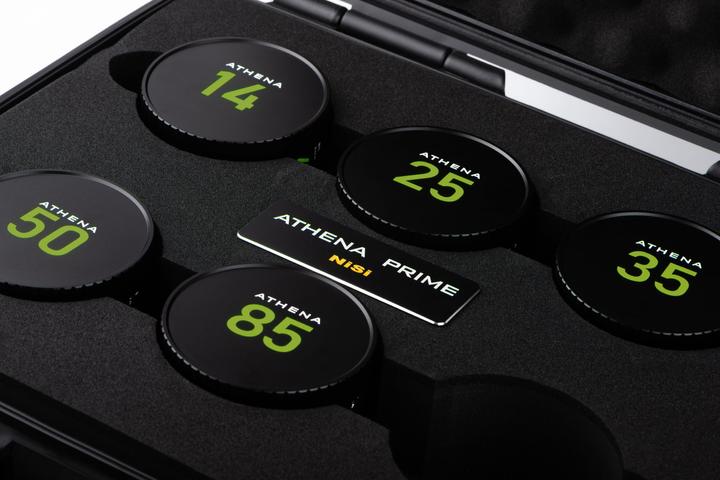 Immagine prodotto Nisi Kit di obiettivi cinema full frame ATHENA PRIME - 14 mm, 25 mm, 35 mm, 50 mm, 85 mm + custodia (Full-frame)