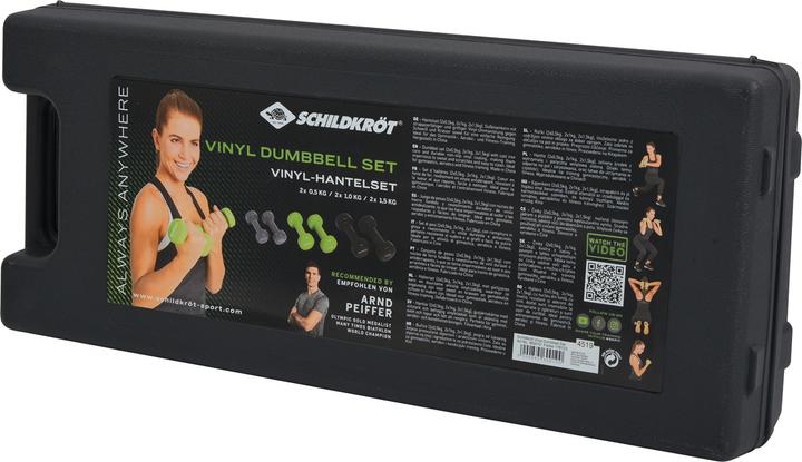 Produktbild Schildkröt Hantelset (2 x 0.5 kg, 2 x 1 kg, 2 x 1.5 kg)