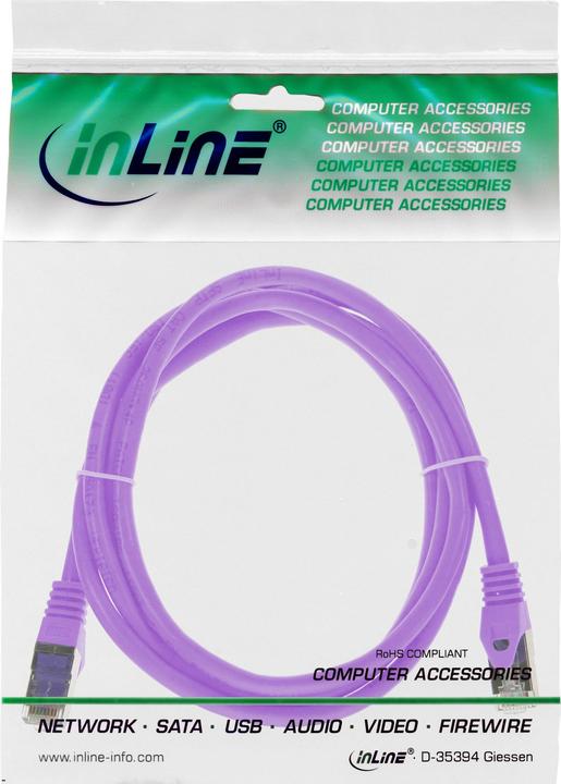 Actual product image InLine Patch cable (SF/UTP, CAT5e, 3 m)