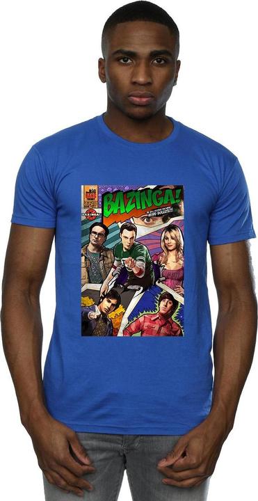 Immagine prodotto Dam Maglietta Bazinga Cover Uomo (XL)