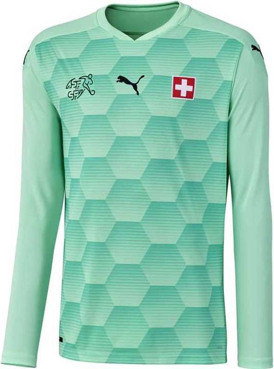 Produktbild Puma Goalkeeper Jersey Sfv Schweiz Em 20 Kinder (176)
