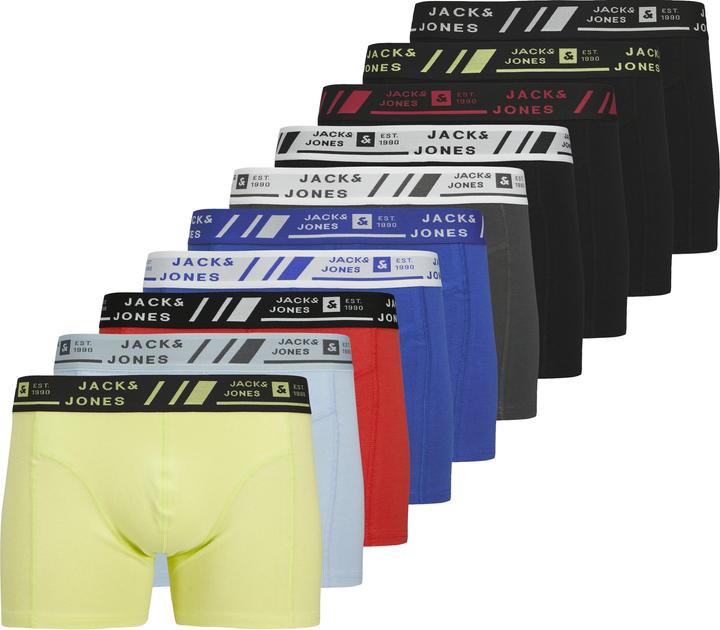 Jack & Jones Jacangus Solid Trunks 10 Pack