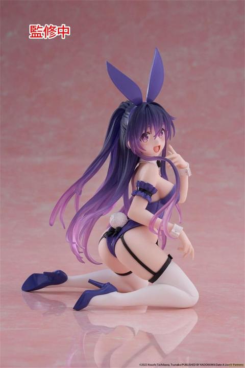 Actual product image Taito Date A Live V PVC Statue Desktop Cute Figure Tohka Yatogami Bunny Ver. 13 cm