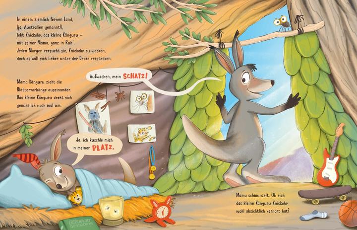 Produktbild Känguru Knickohr – Huhu, Känguru! Was hörst denn du? (Deutsch)