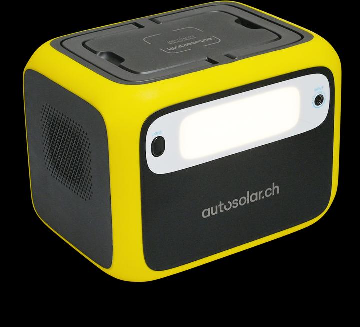 Actual product image Autosolar Powerstation 500Wh "Swiss Edition" with solar case 135W (500 Wh, 6.20 kg)