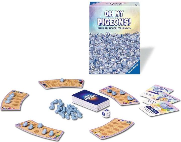 Produktbild Ravensburger Pigeons! (Italienisch, Deutsch)