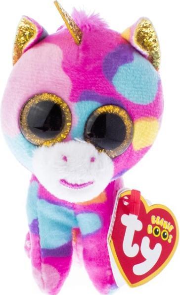 Actual product image Ty Beanie Boo Keychain Fantasia Unicorn