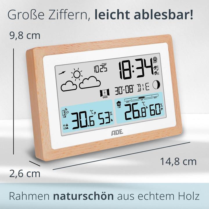 Actual product image ADE Digitale Wetterstation
